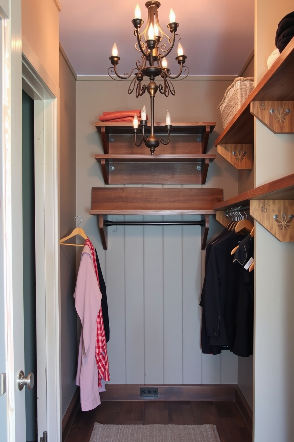 Rustic Walk In Closet Design Ideas 7