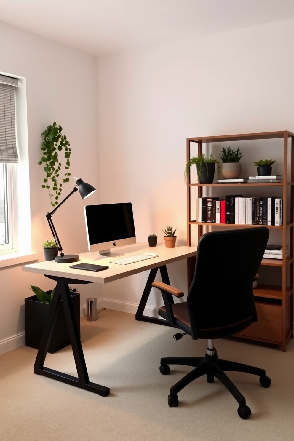 Simple Home Office Design Ideas 16