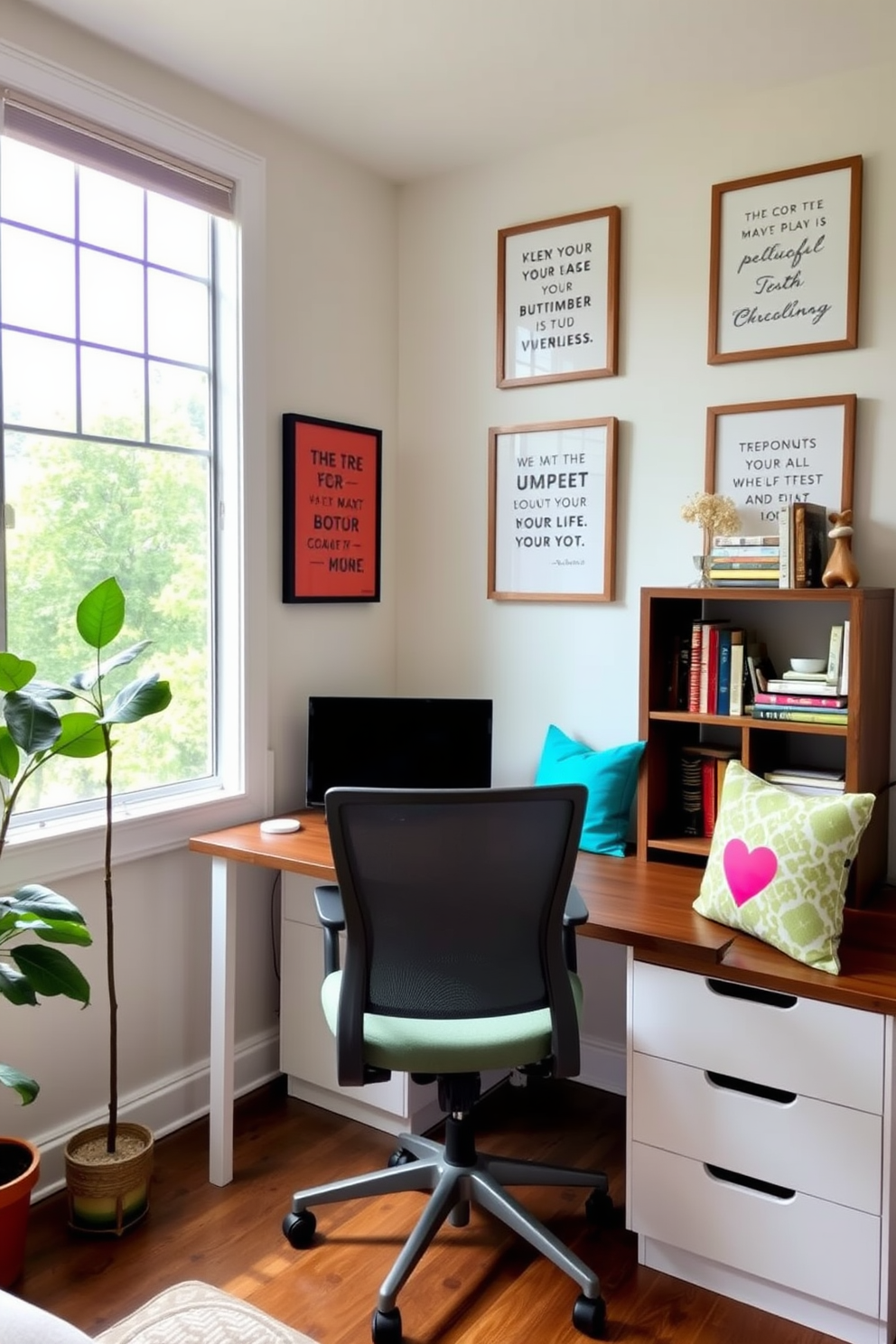 Simple Home Office Design Ideas 21