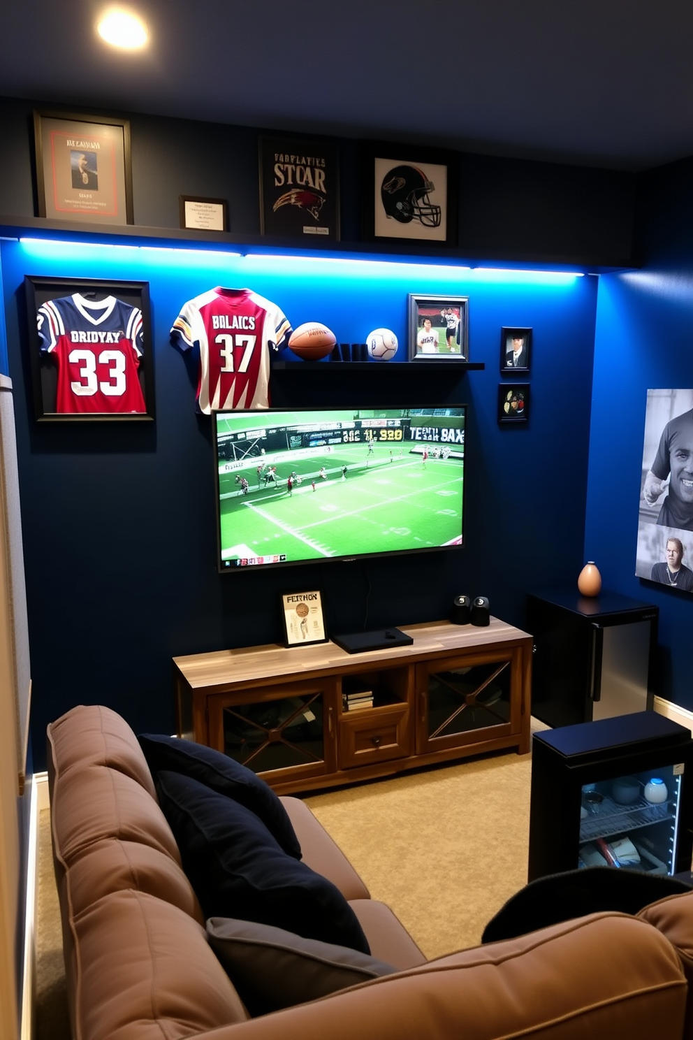 Simple Man Cave Design Ideas 5