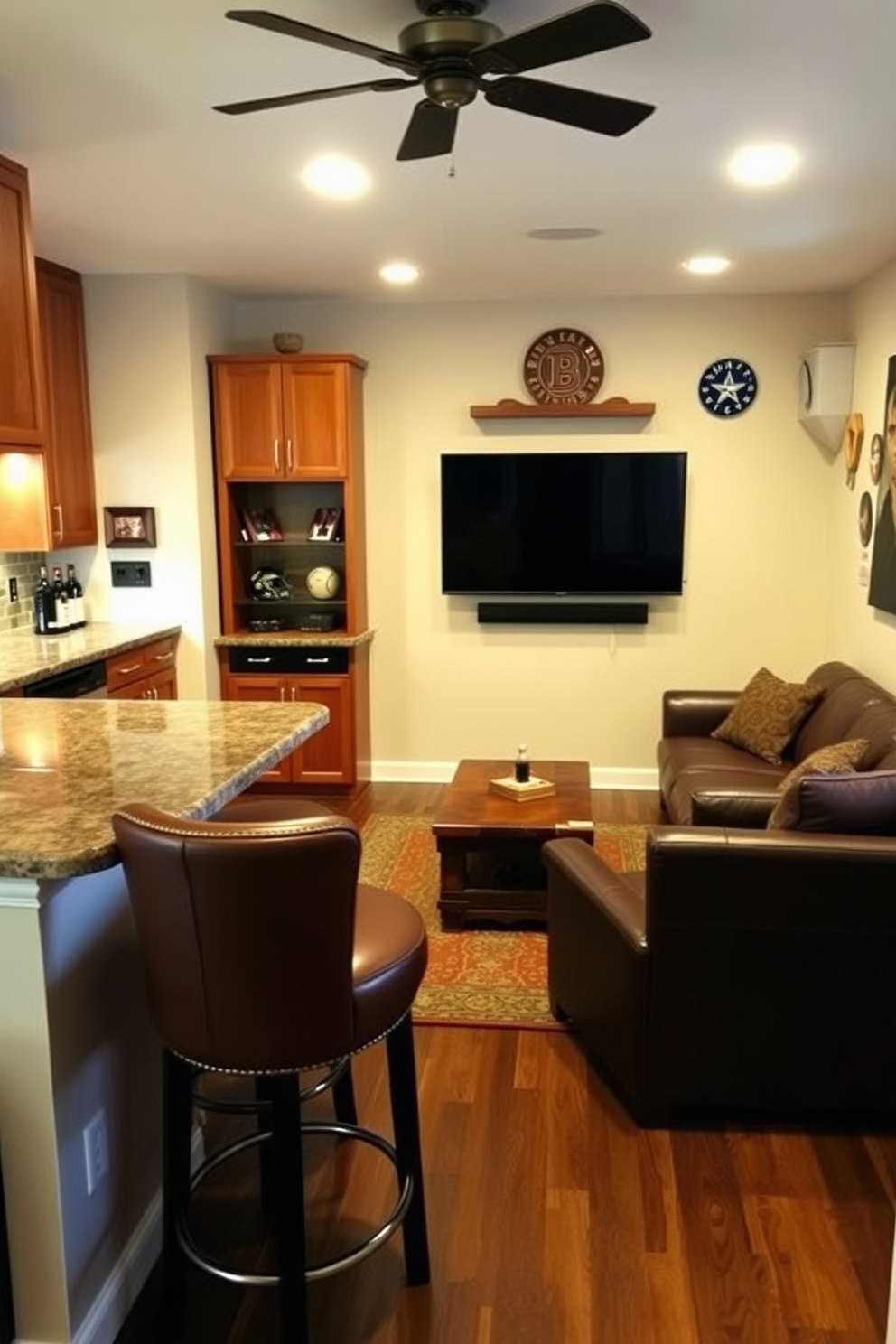 Simple Man Cave Design Ideas 6