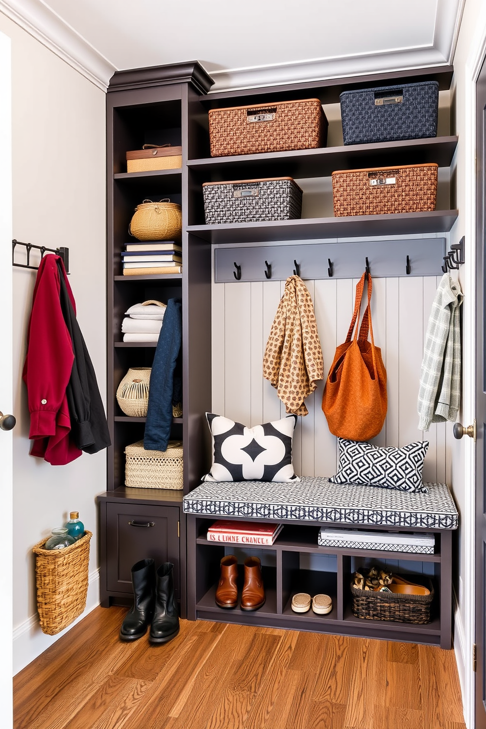 Simple Mudroom Design Ideas 11