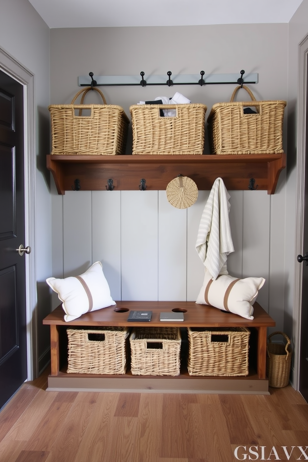 Simple Mudroom Design Ideas 9