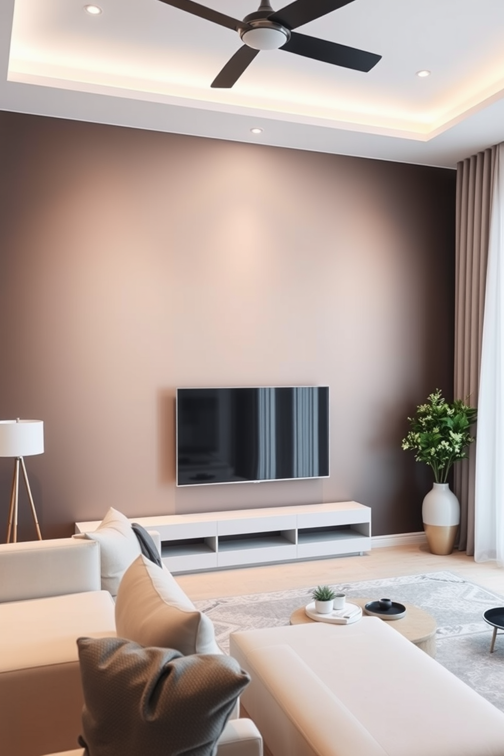 Simple Wall Painting Designs For Living Room 2