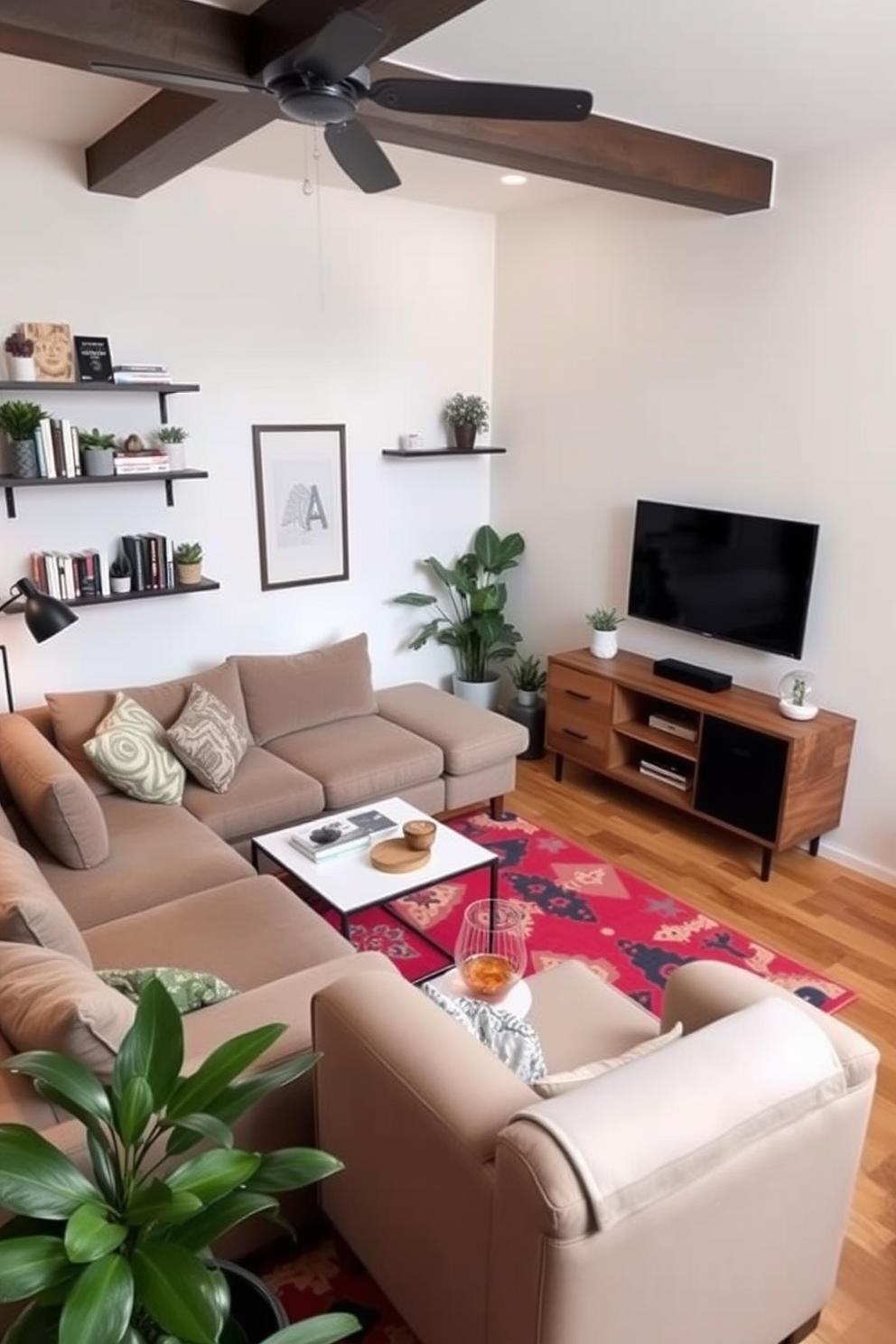 Small Apartment Living Room Design Ideas 20