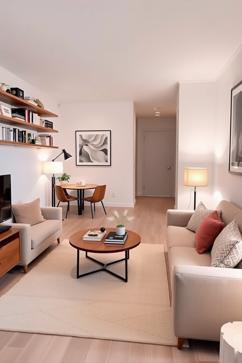 Small Apartment Living Room Design Ideas 9