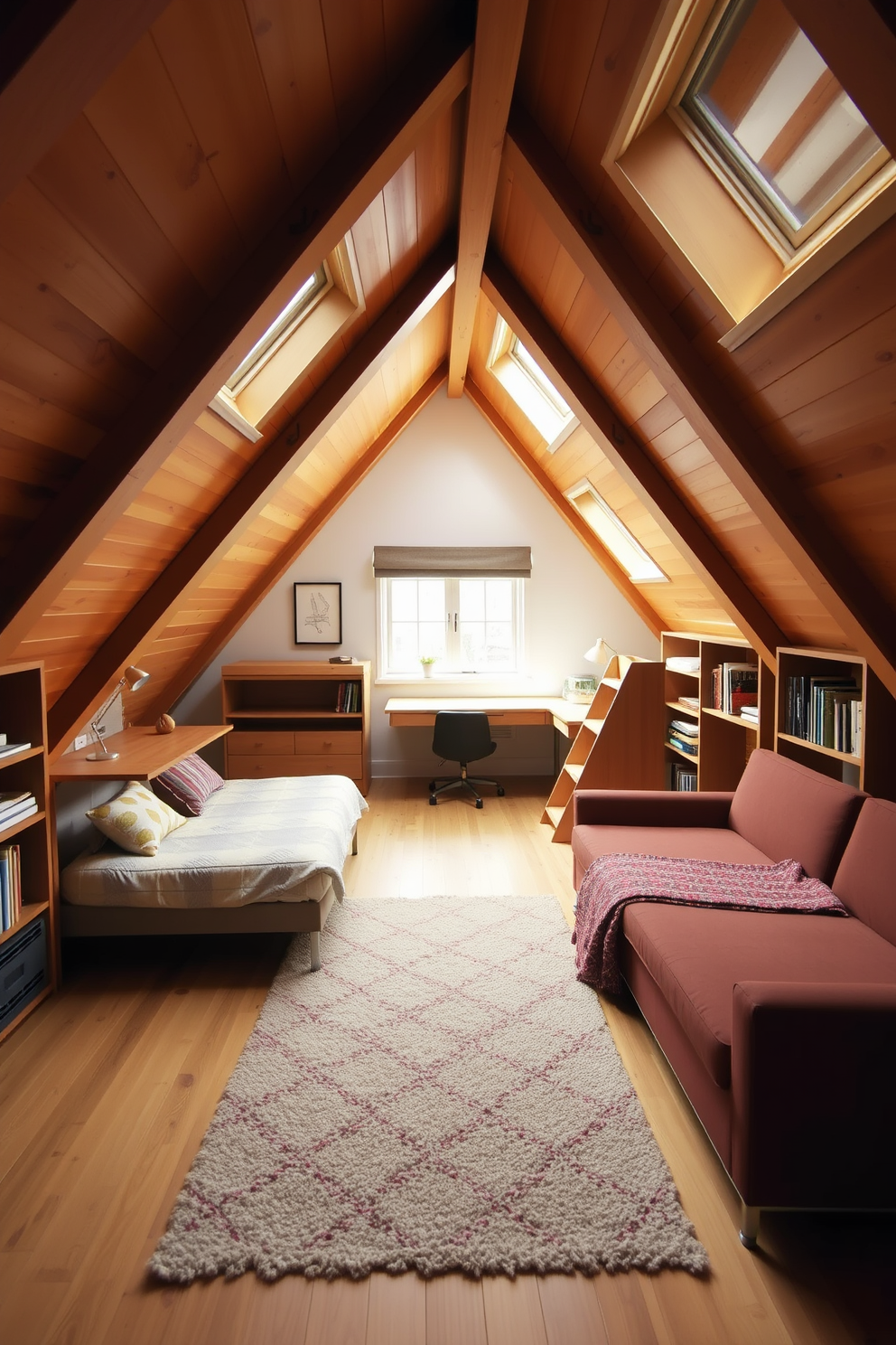 Small Attic Design Ideas 20