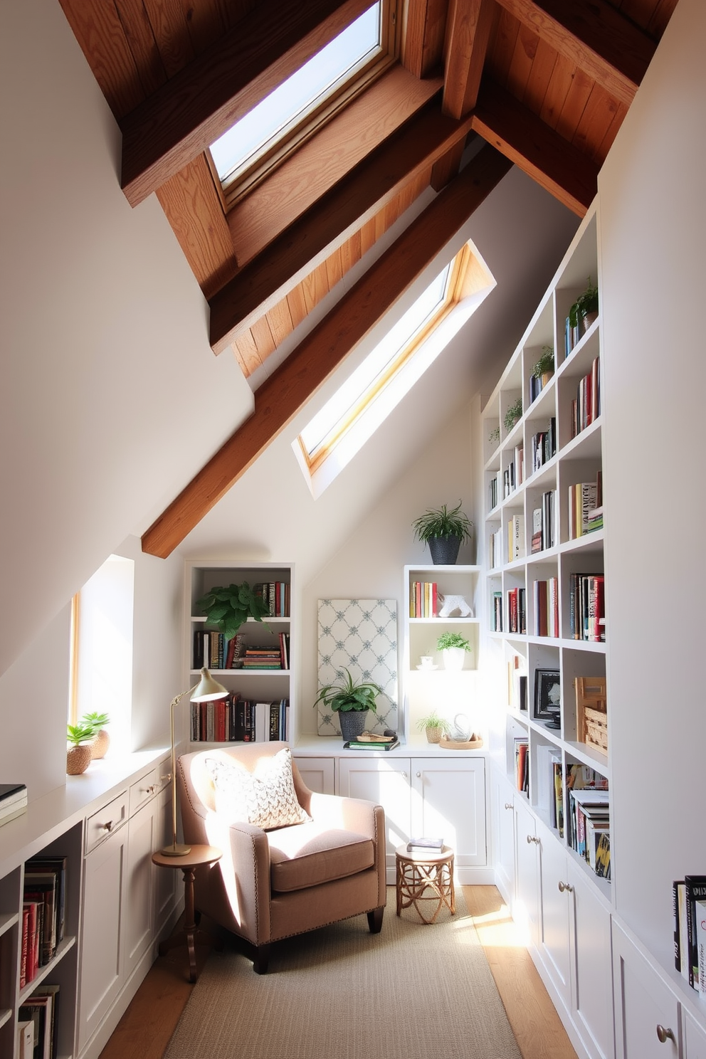 Small Attic Design Ideas 23