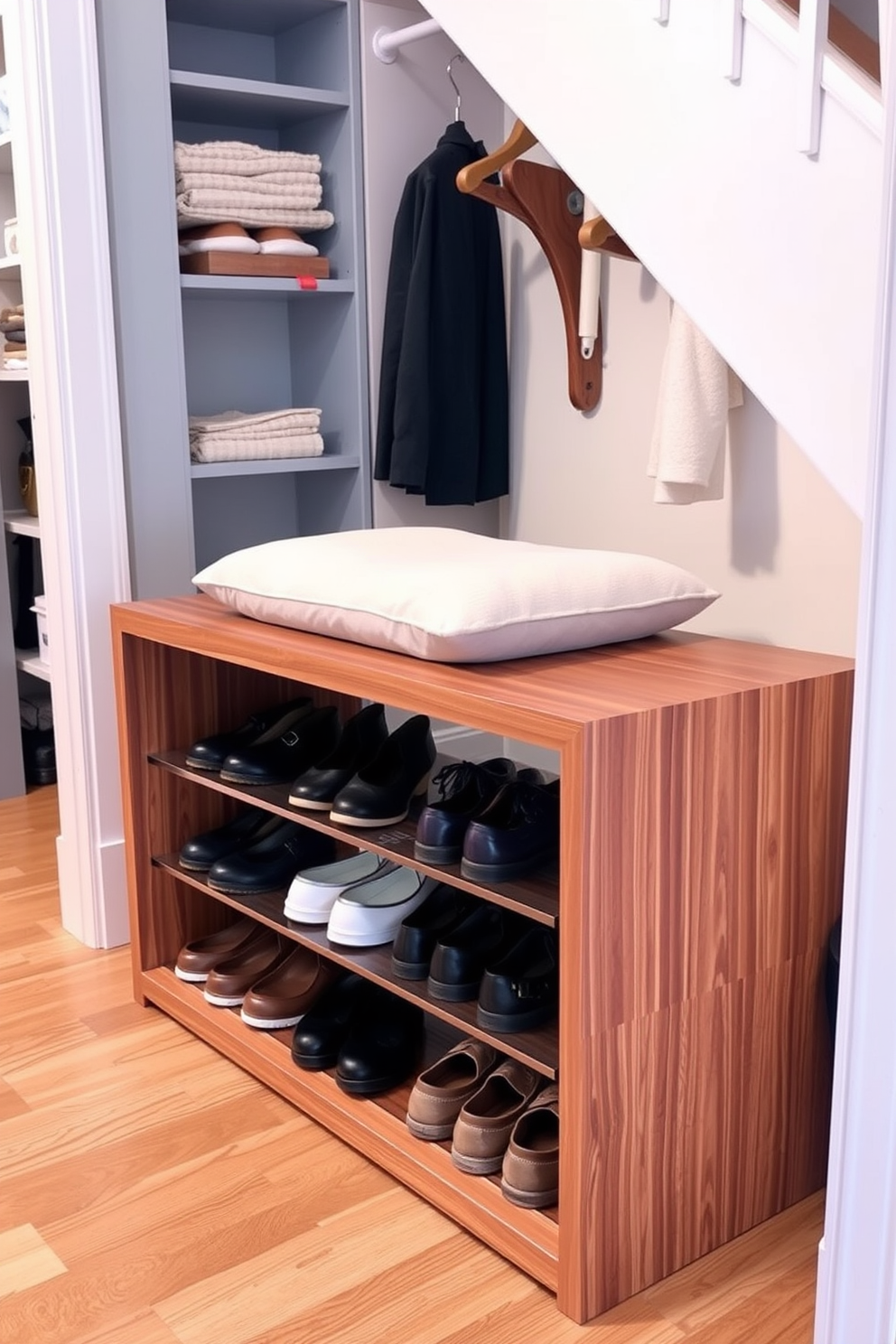 Small Closet Under Staircase Design Ideas 29