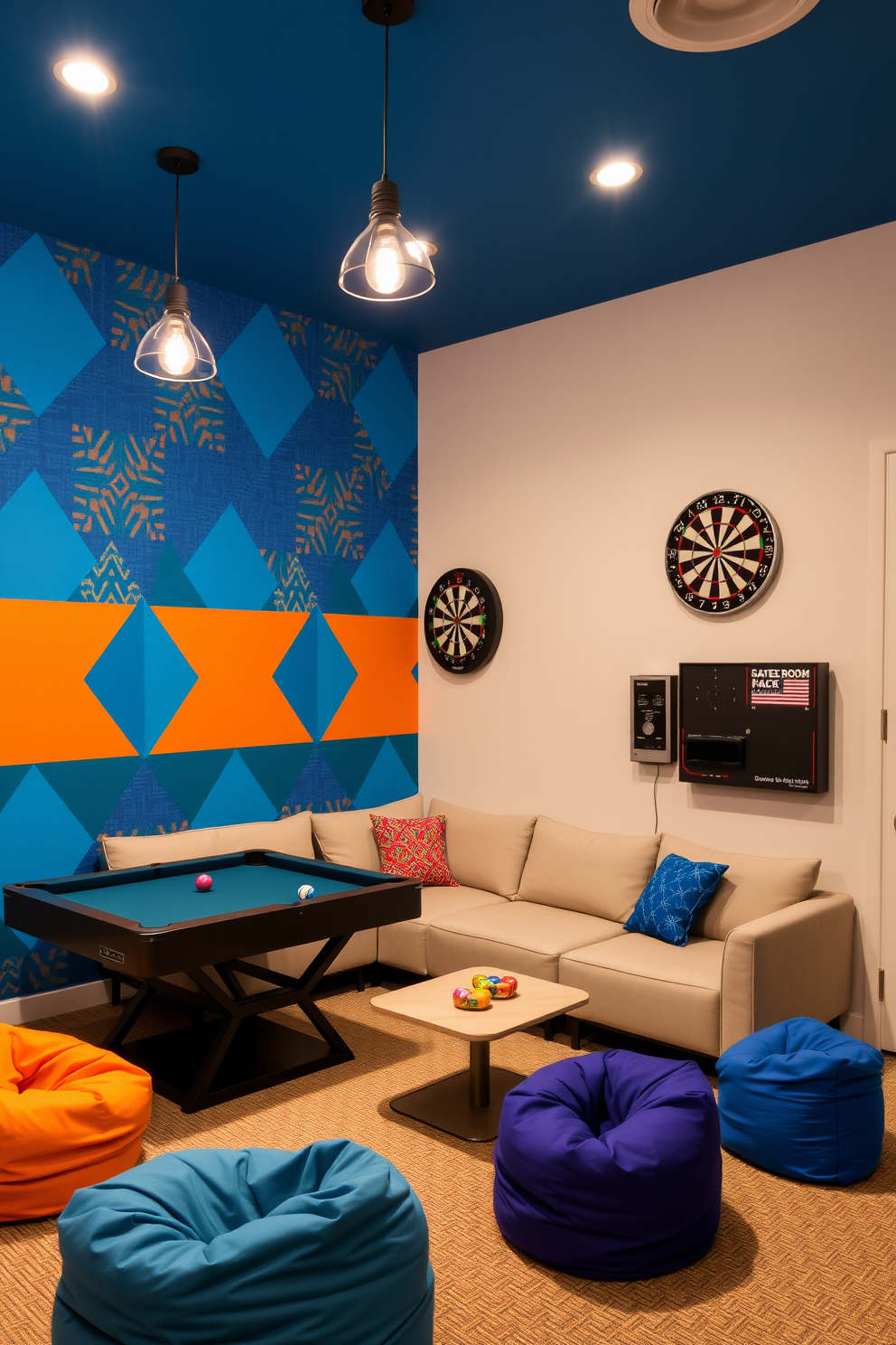 Small Game Room Design Ideas 21