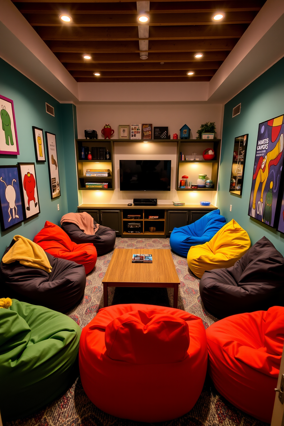 Small Game Room Design Ideas 7