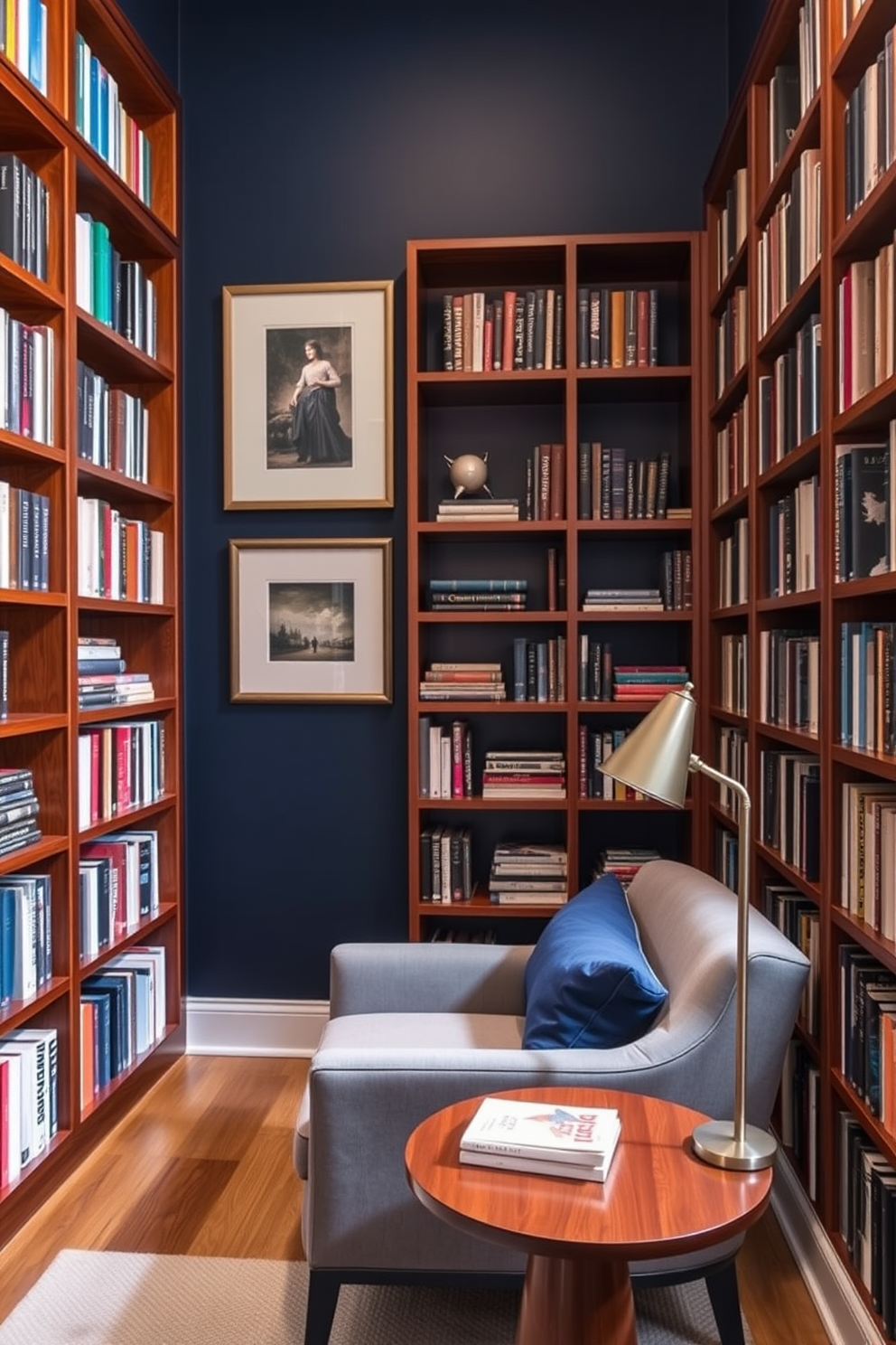 Small Home Library Design Ideas 10