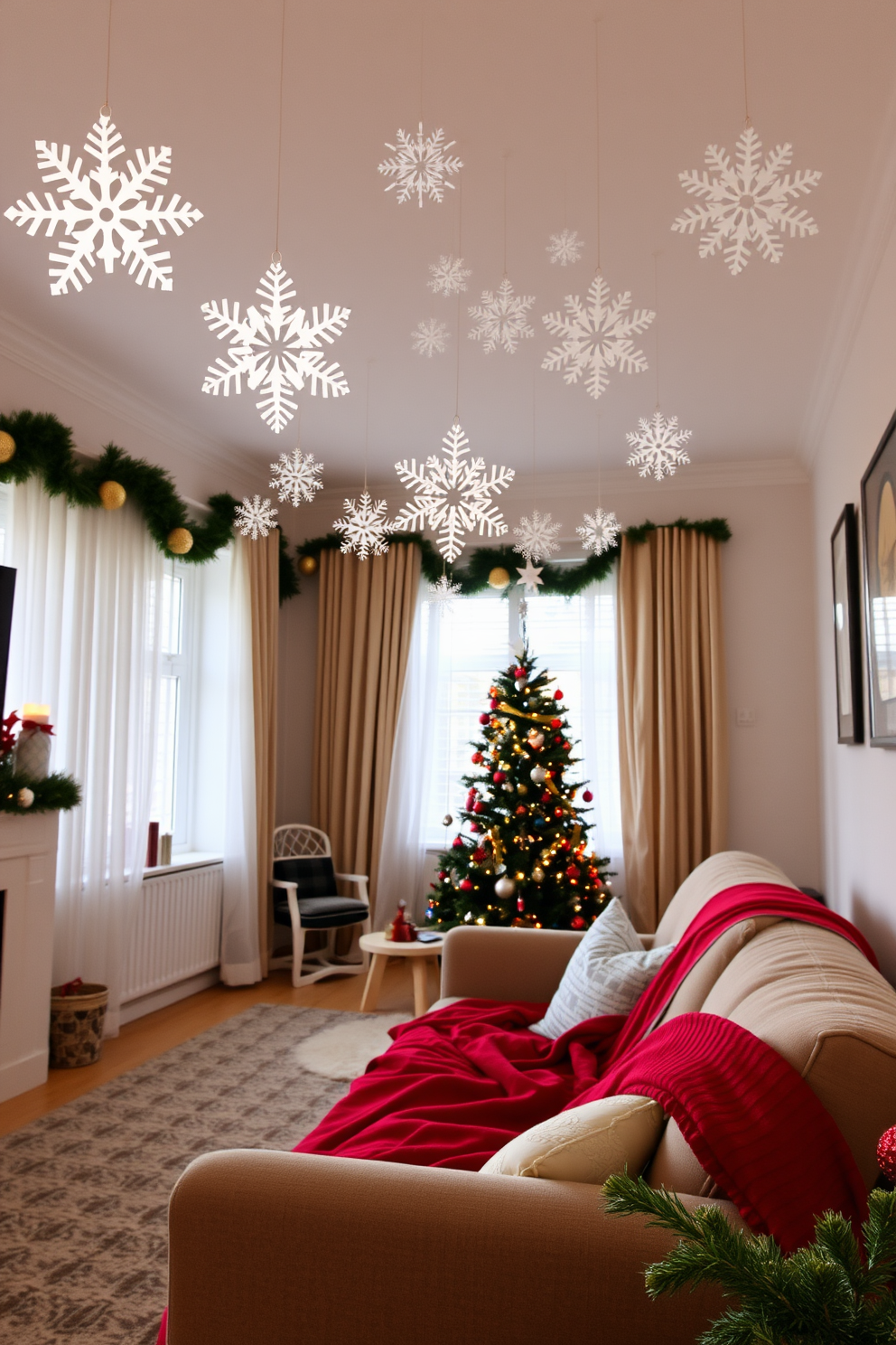 Small Living Room Christmas Decorating Ideas 10