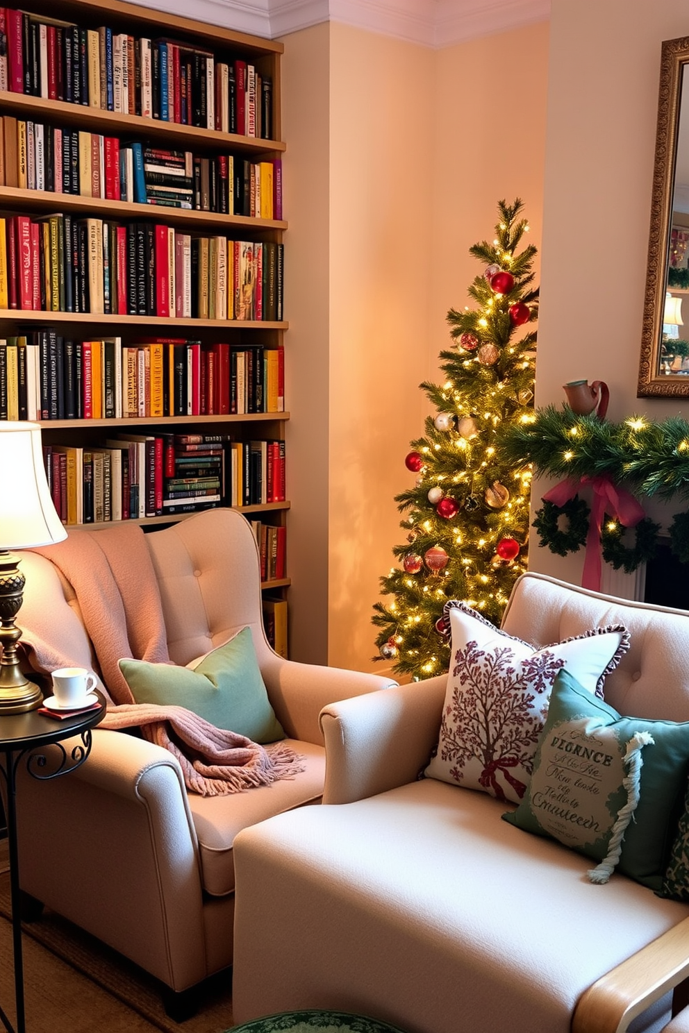 Small Living Room Christmas Decorating Ideas 17