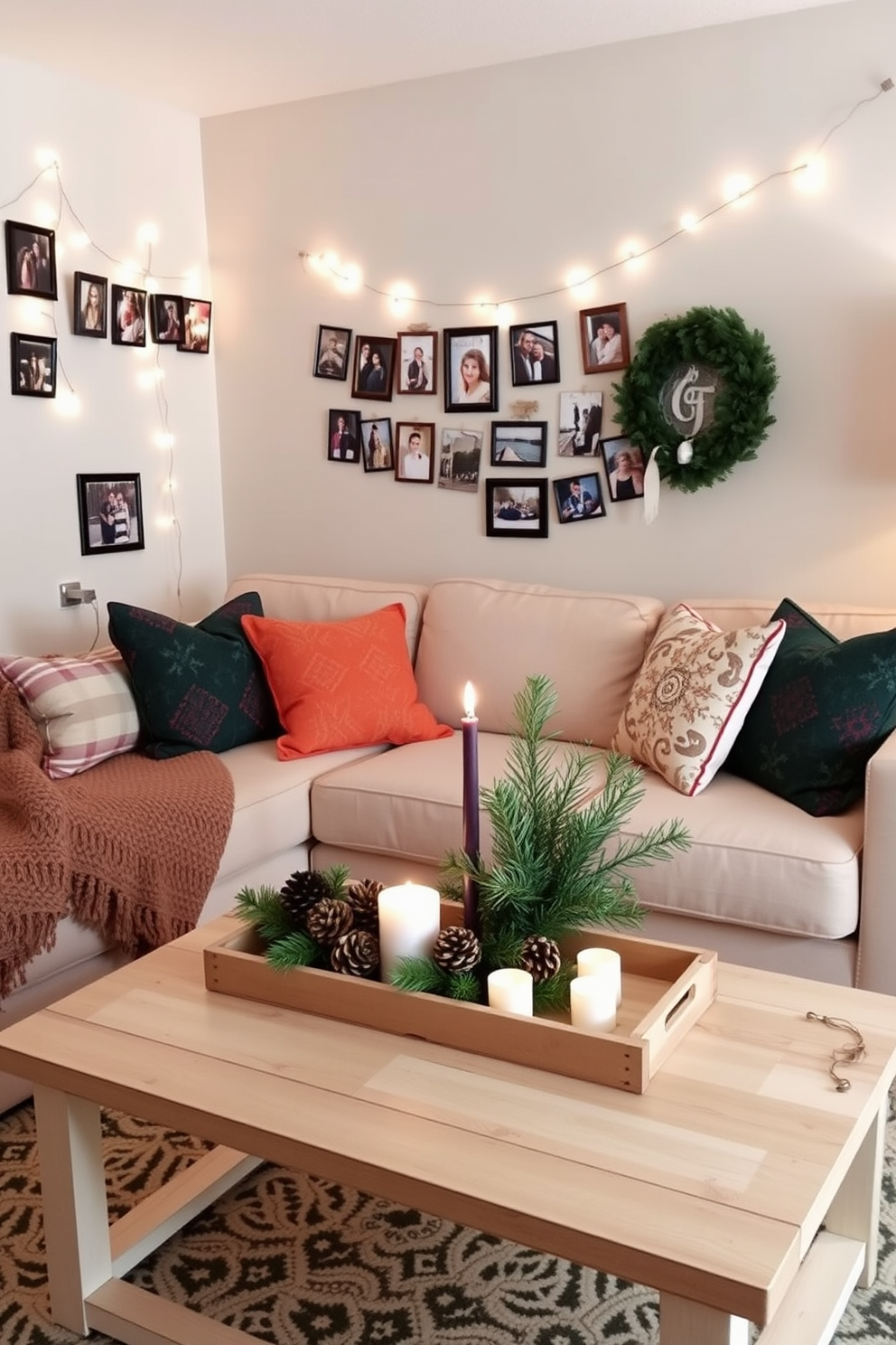 Small Living Room Christmas Decorating Ideas 26