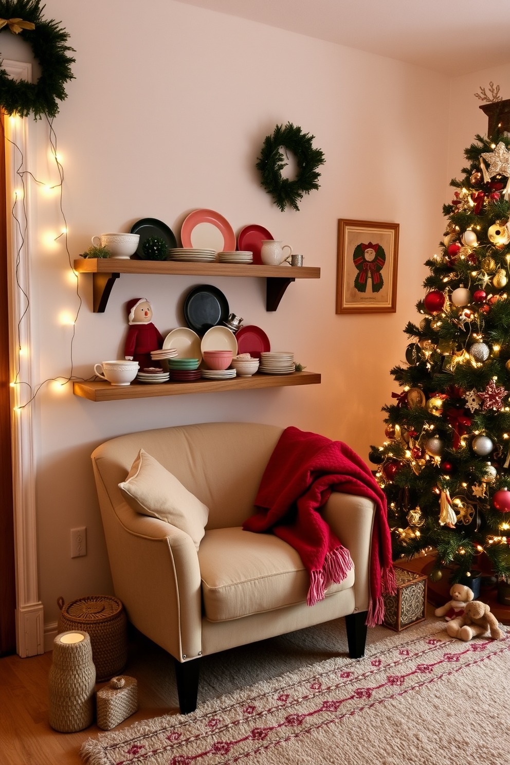 Small Living Room Christmas Decorating Ideas 28