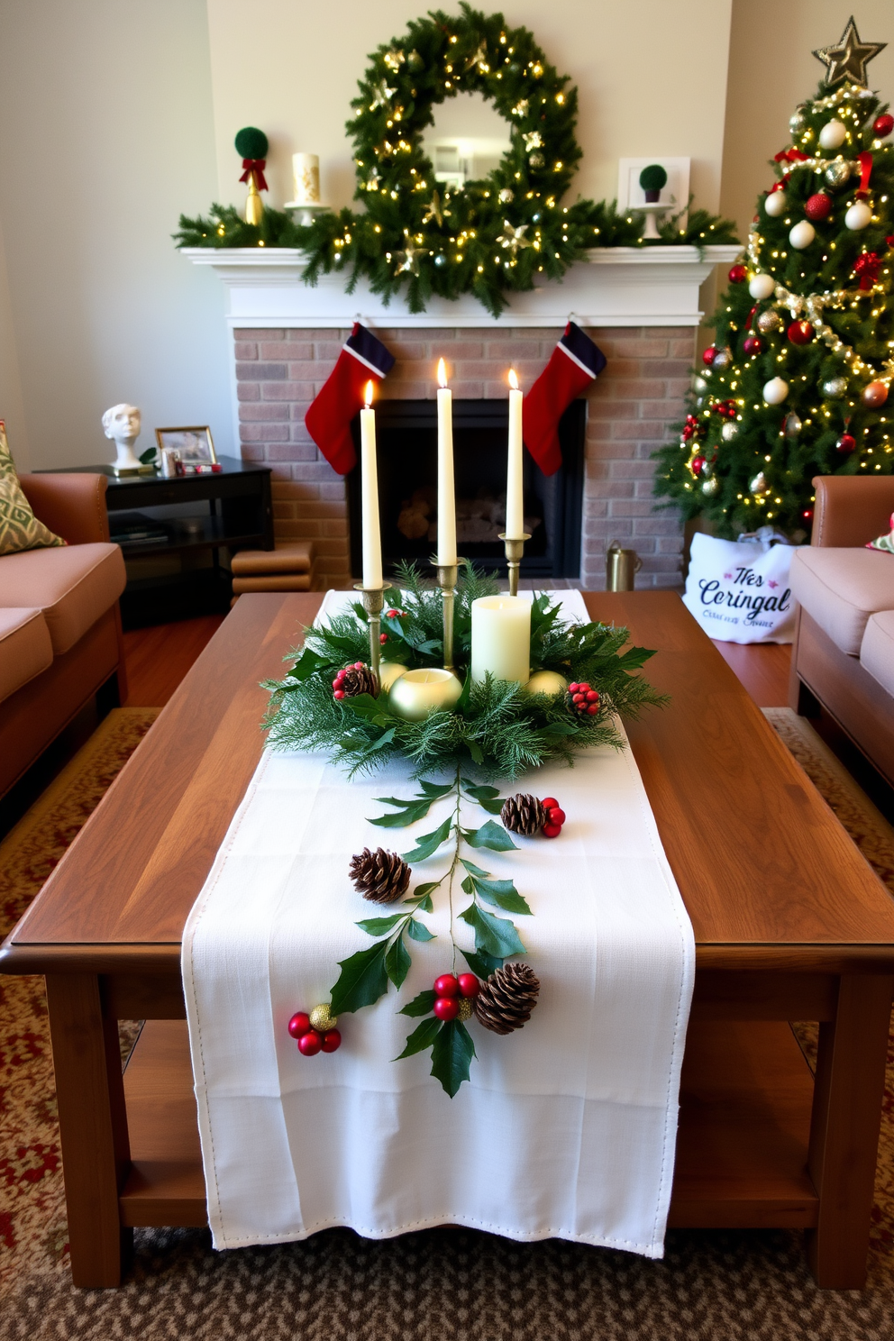 Small Living Room Christmas Decorating Ideas 8