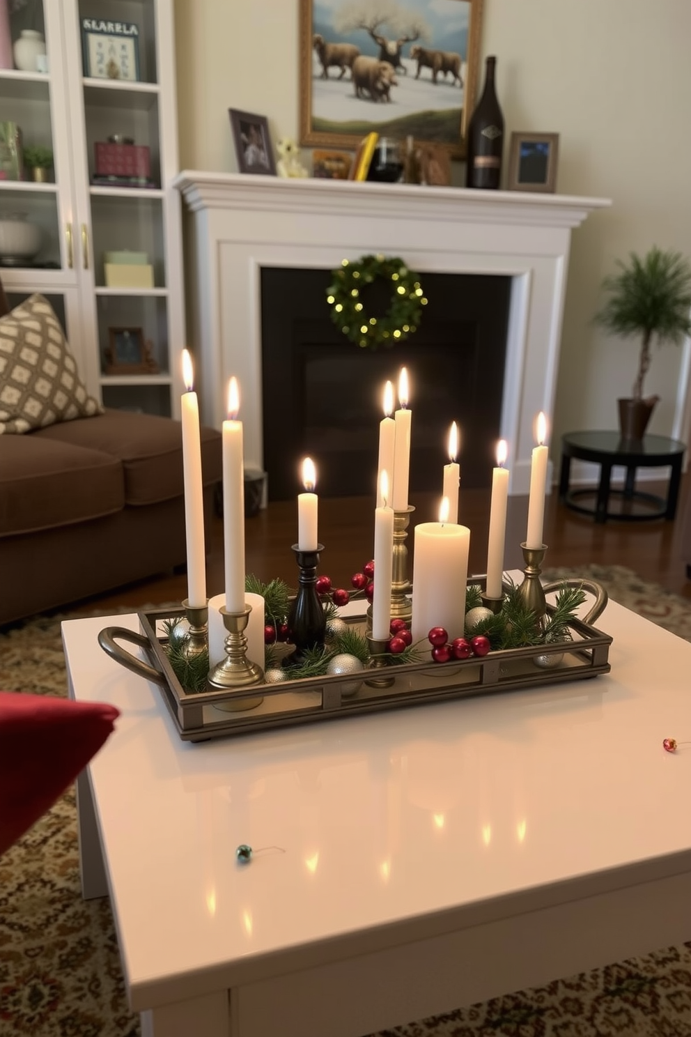 Small Living Room Hanukkah Decorating Ideas 8