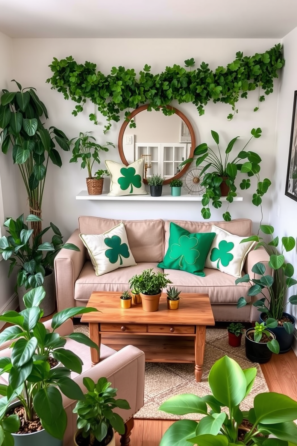 Small Living Room St Patricks Day Decorating Ideas 11