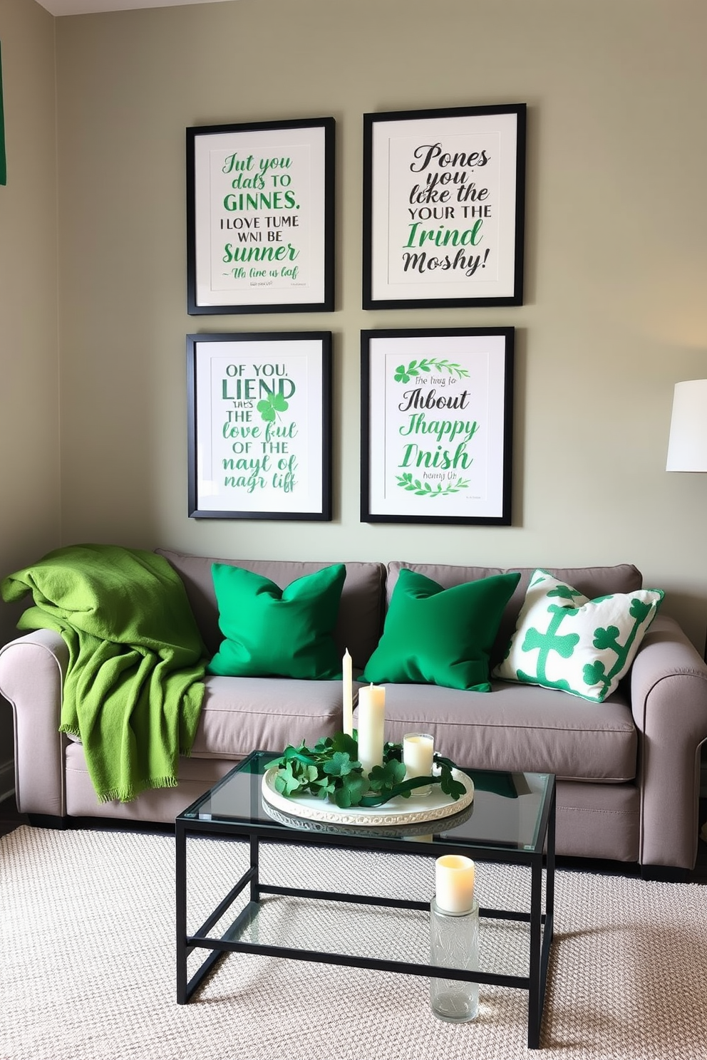 Small Living Room St Patricks Day Decorating Ideas 12