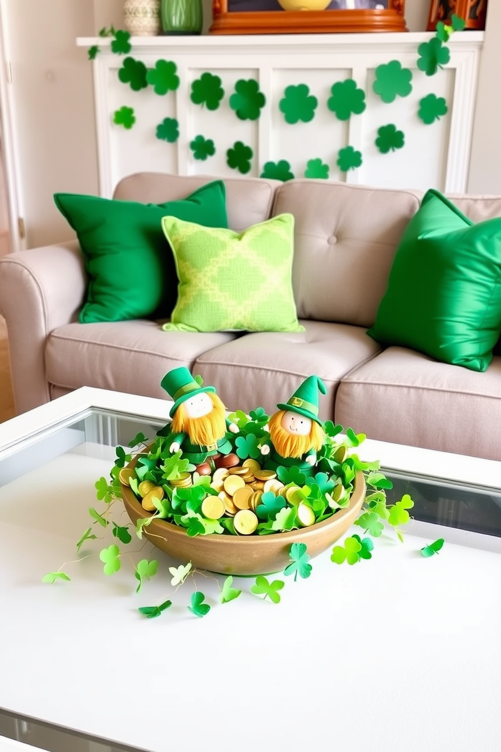 Small Living Room St Patricks Day Decorating Ideas 14