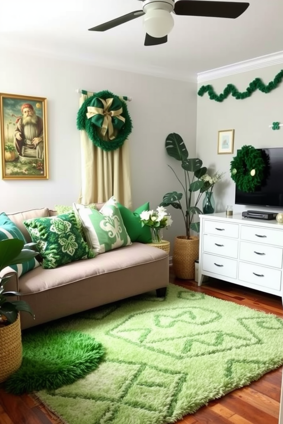 Small Living Room St Patricks Day Decorating Ideas 19