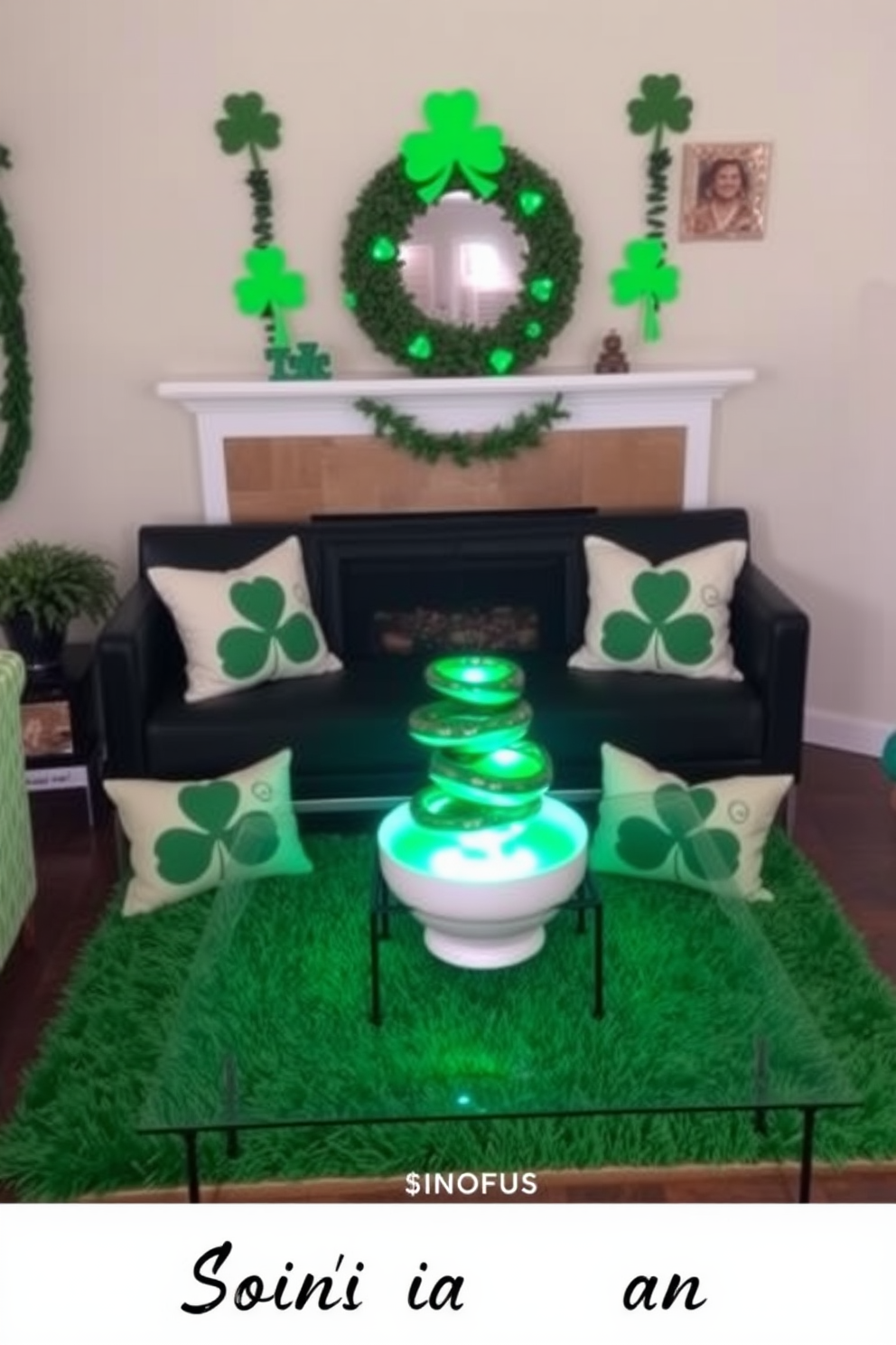 Small Living Room St Patricks Day Decorating Ideas 26