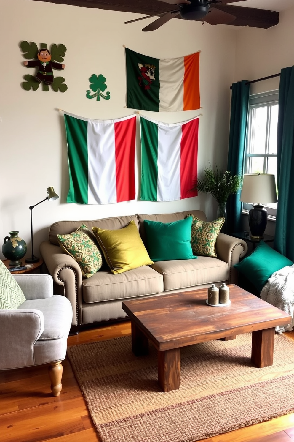 Small Living Room St Patricks Day Decorating Ideas 4