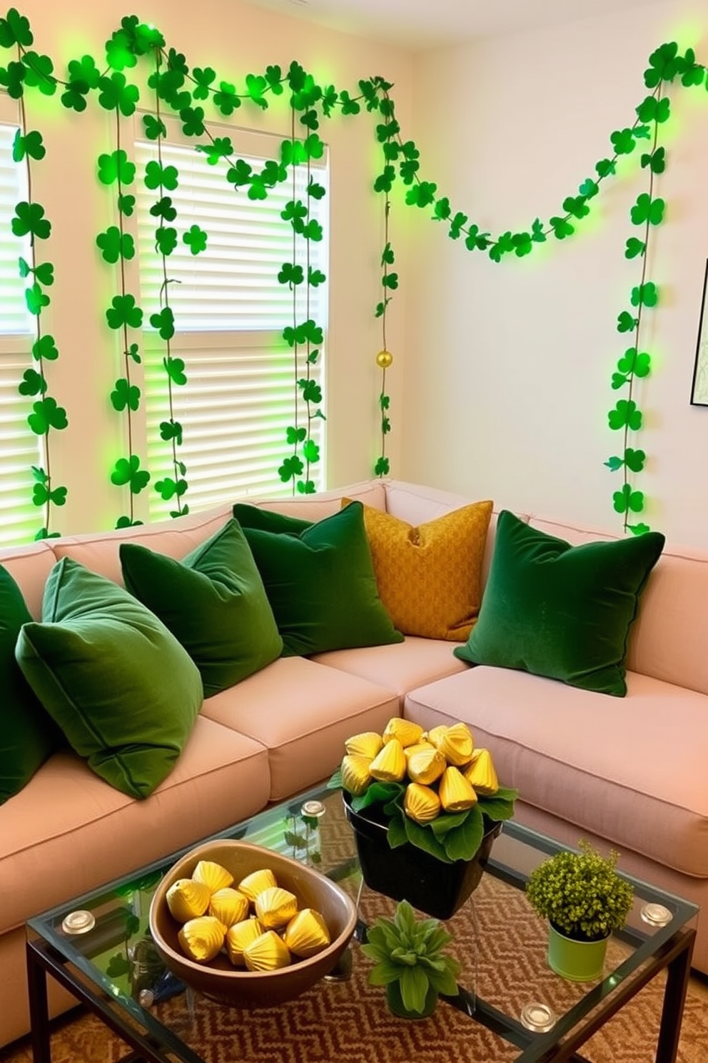 Small Living Room St Patricks Day Decorating Ideas 6