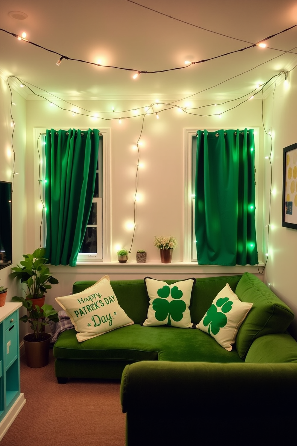 Small Living Room St Patricks Day Decorating Ideas 7