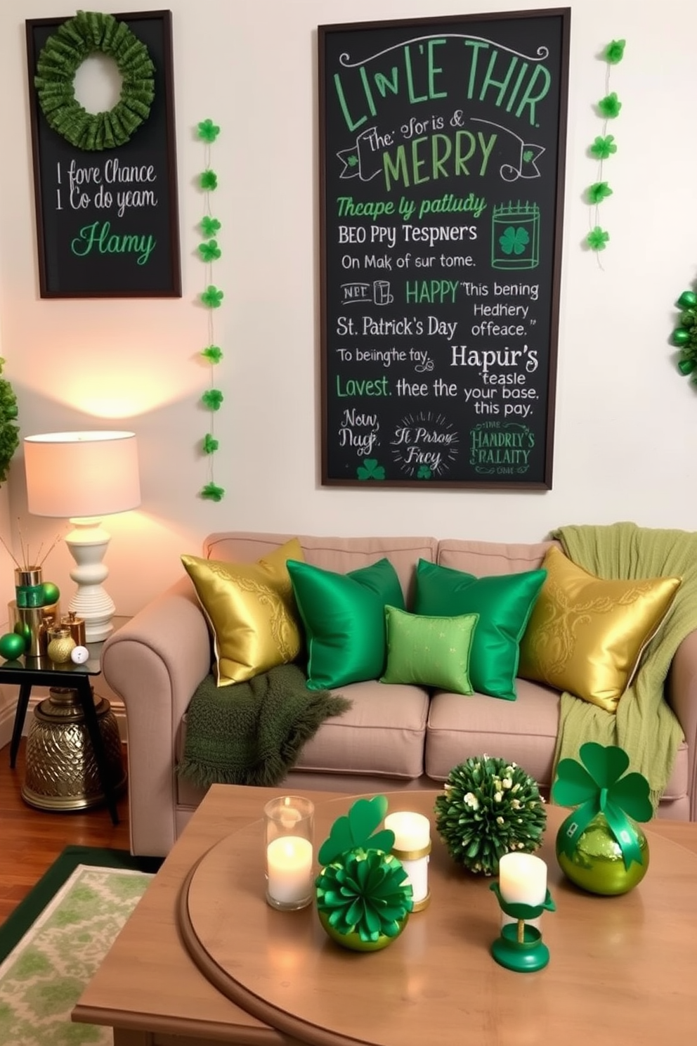 Small Living Room St Patricks Day Decorating Ideas 9