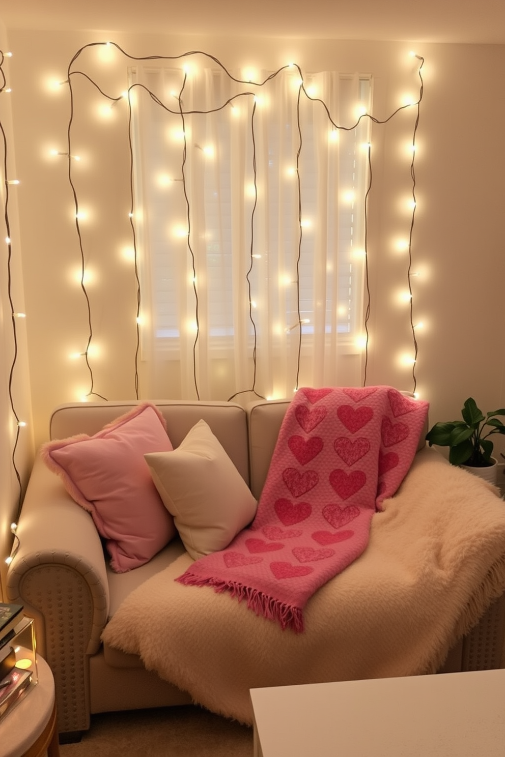 Small Living Room Valentines Day Decorating Ideas 4