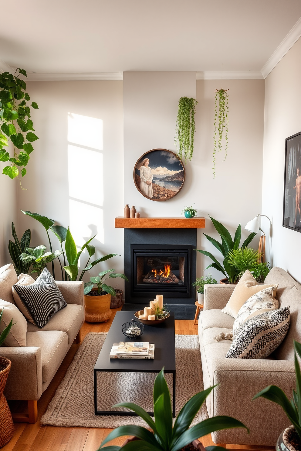 Small Living Room With Fireplace Design Ideas 15