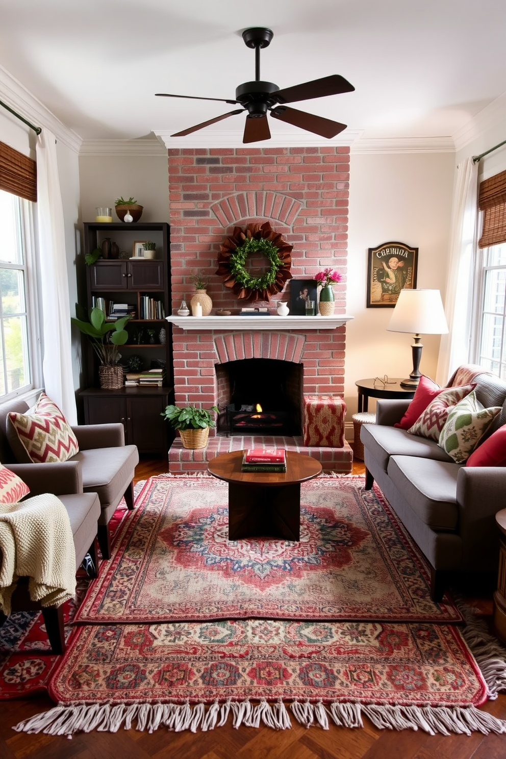 Small Living Room With Fireplace Design Ideas 3