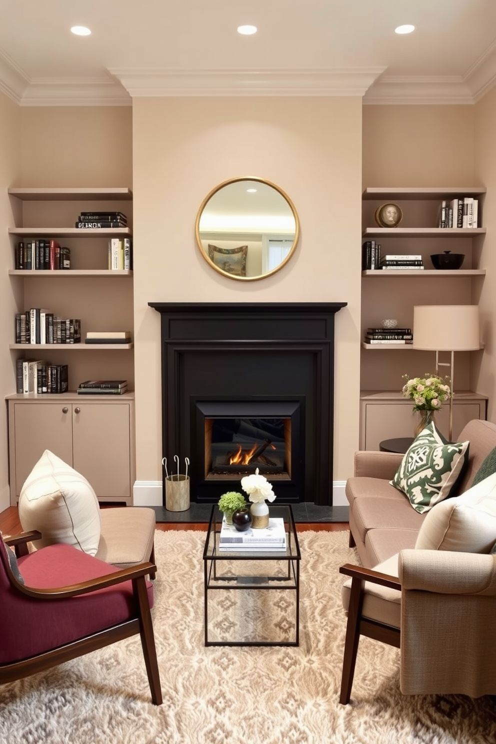 Small Living Room With Fireplace Design Ideas 4