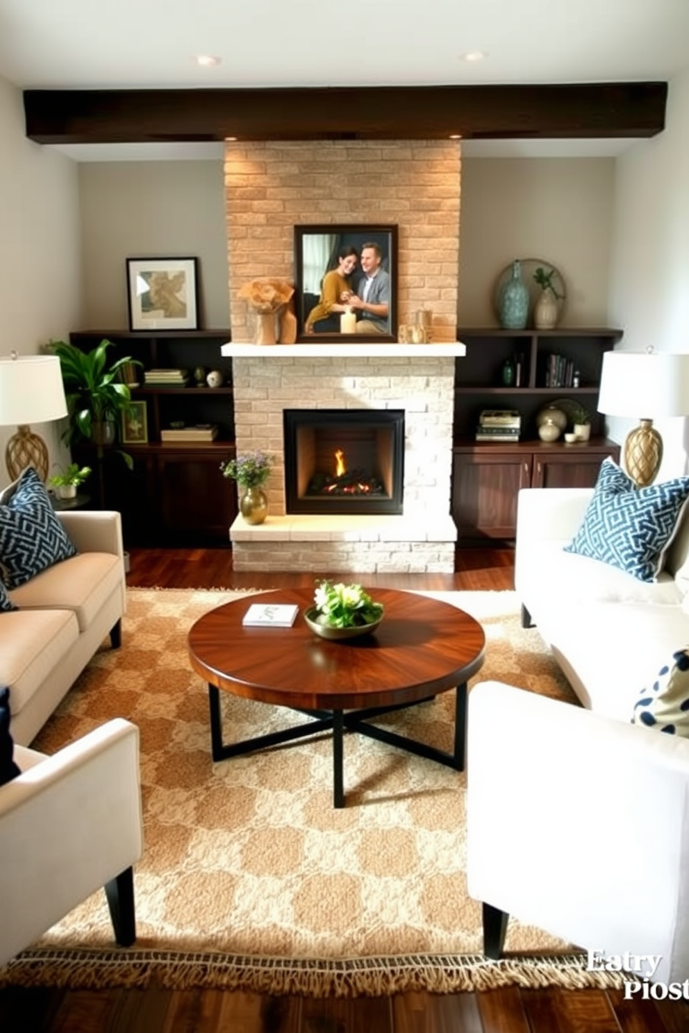 Small Living Room With Fireplace Design Ideas 7