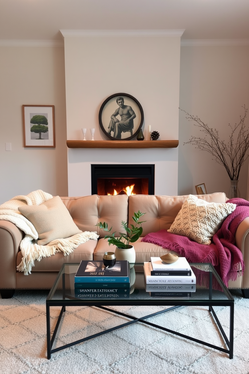 Small Living Room With Fireplace Design Ideas 9