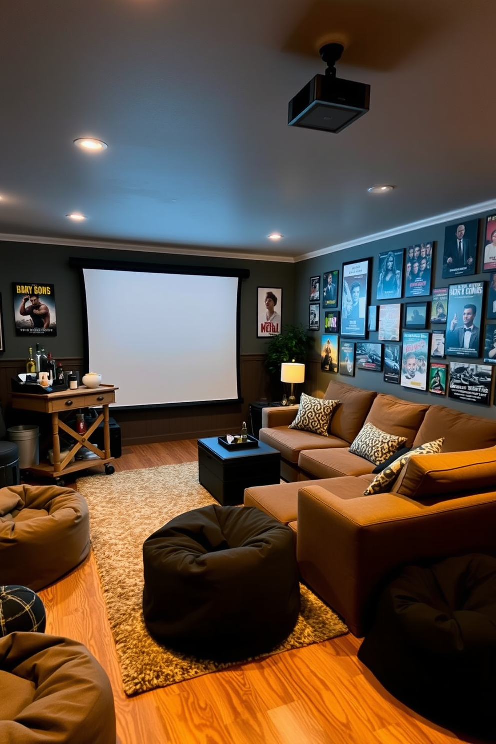 Small Man Cave Design Ideas 23