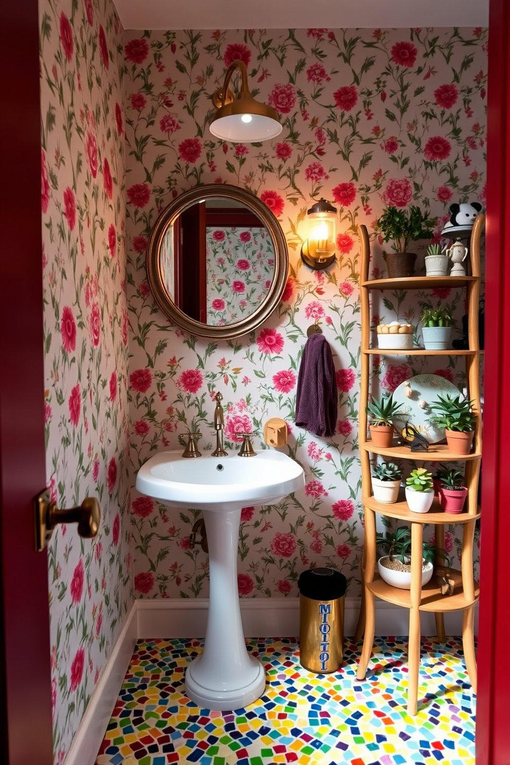 Small Powder Room Design Ideas 28