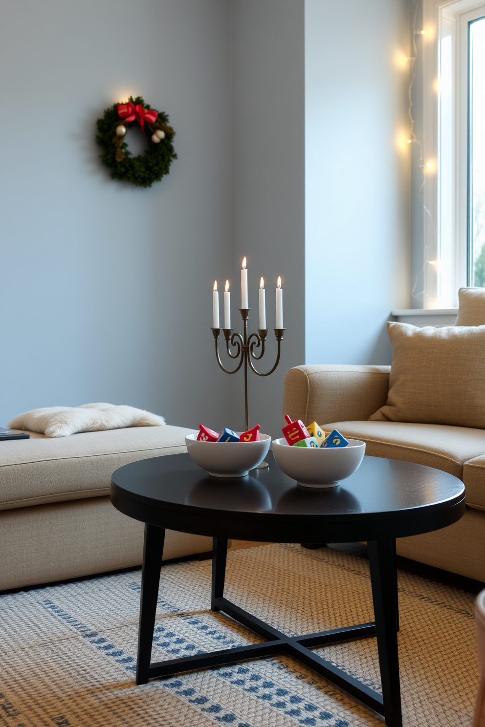 Small Space Hanukkah Decorating Ideas 15