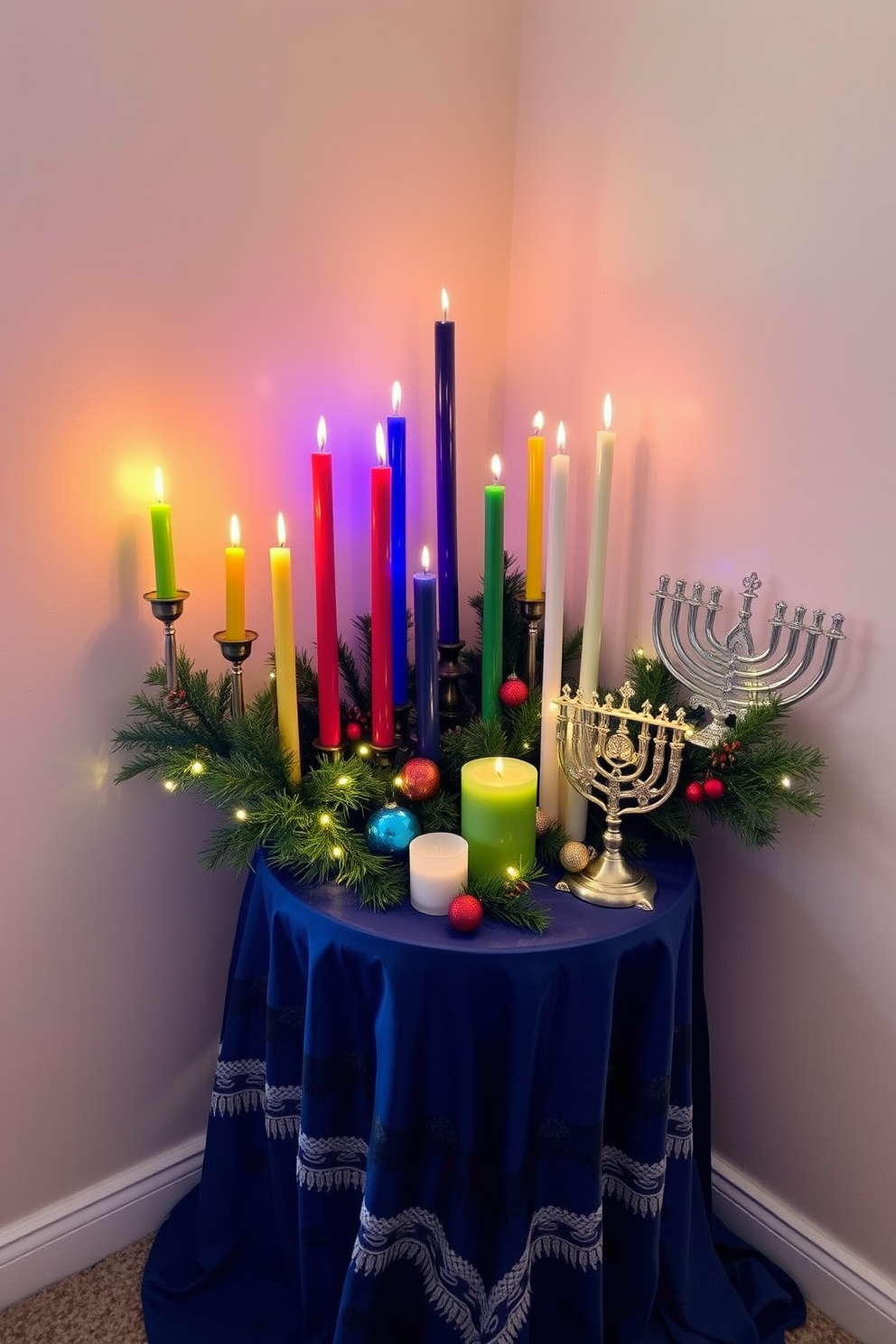 Small Space Hanukkah Decorating Ideas 21