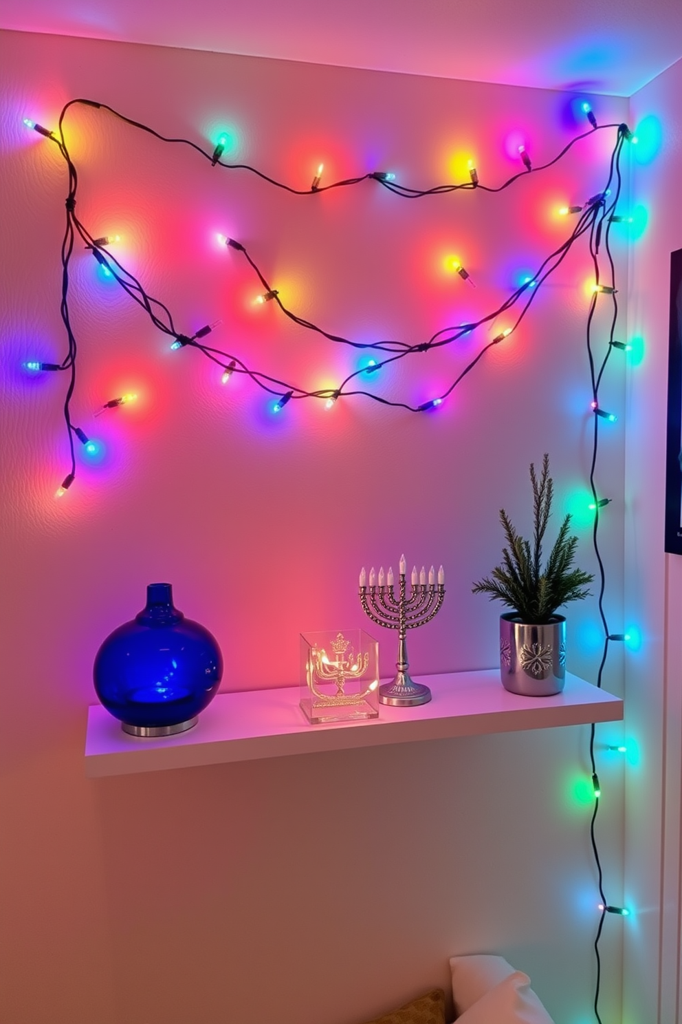 Small Space Hanukkah Decorating Ideas 29