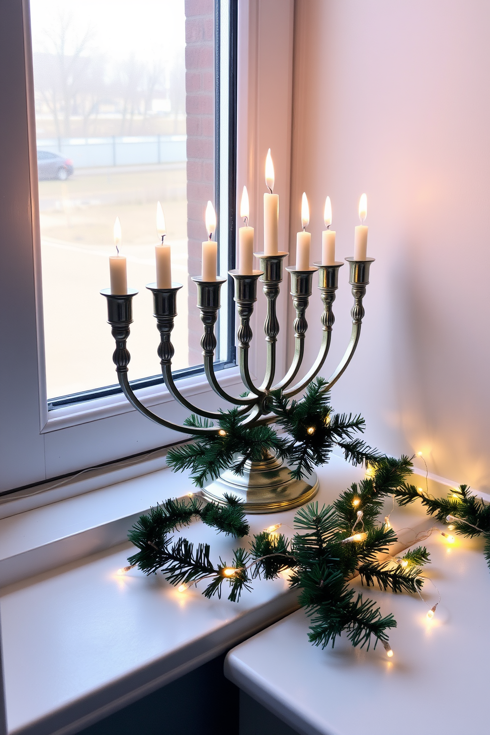 Small Space Hanukkah Decorating Ideas 6