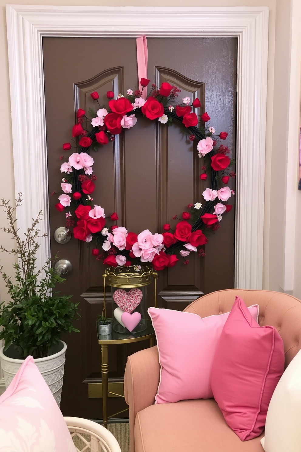 Small Space Valentines Day Decorating Ideas 10