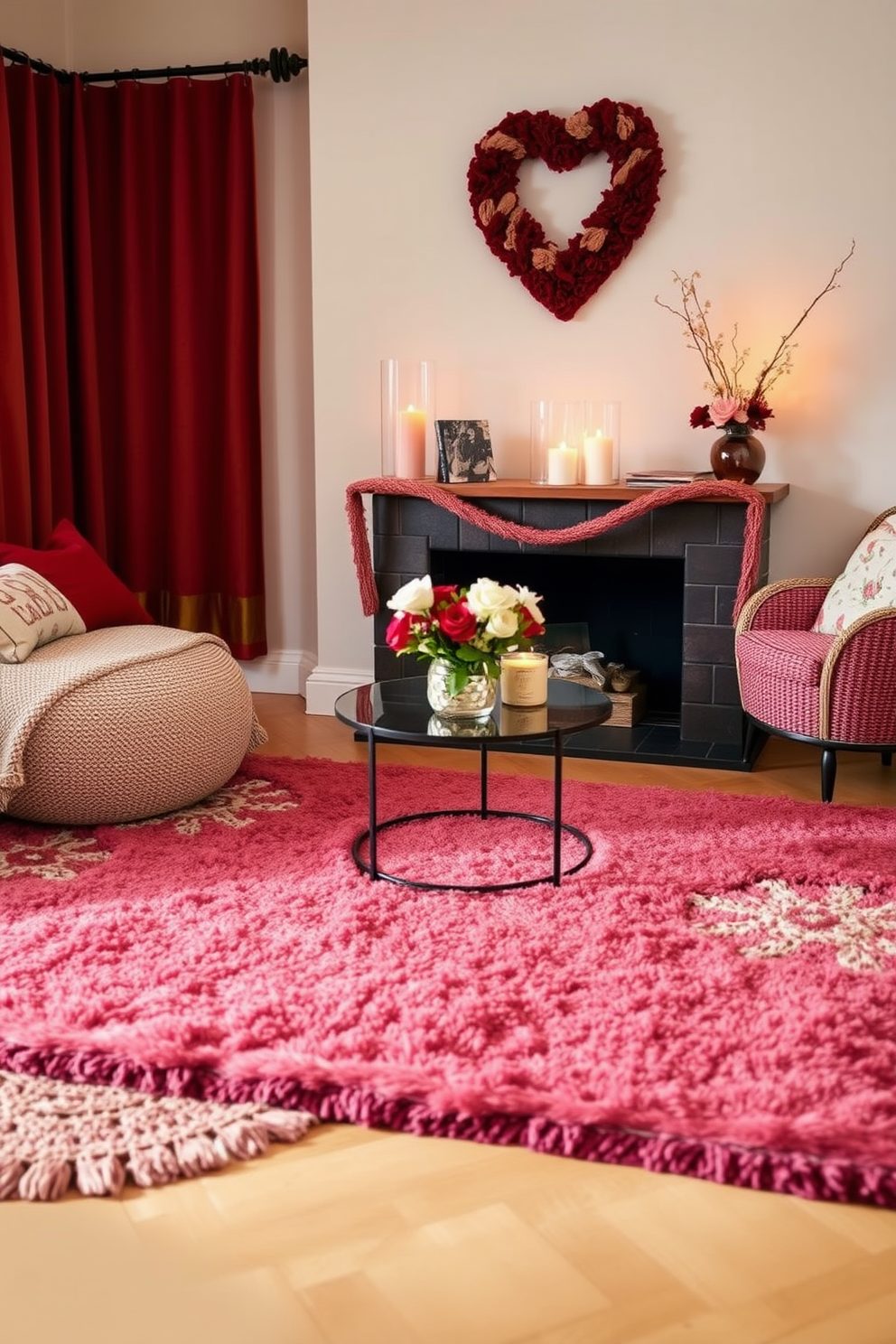 Small Space Valentines Day Decorating Ideas 16