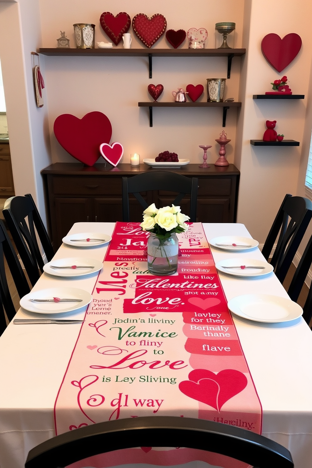 Small Space Valentines Day Decorating Ideas 18