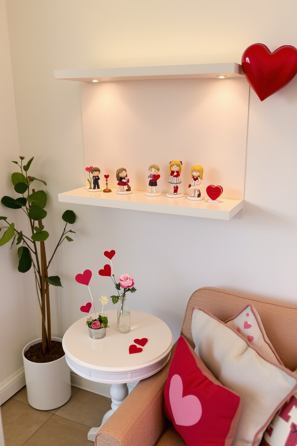 Small Space Valentines Day Decorating Ideas 28