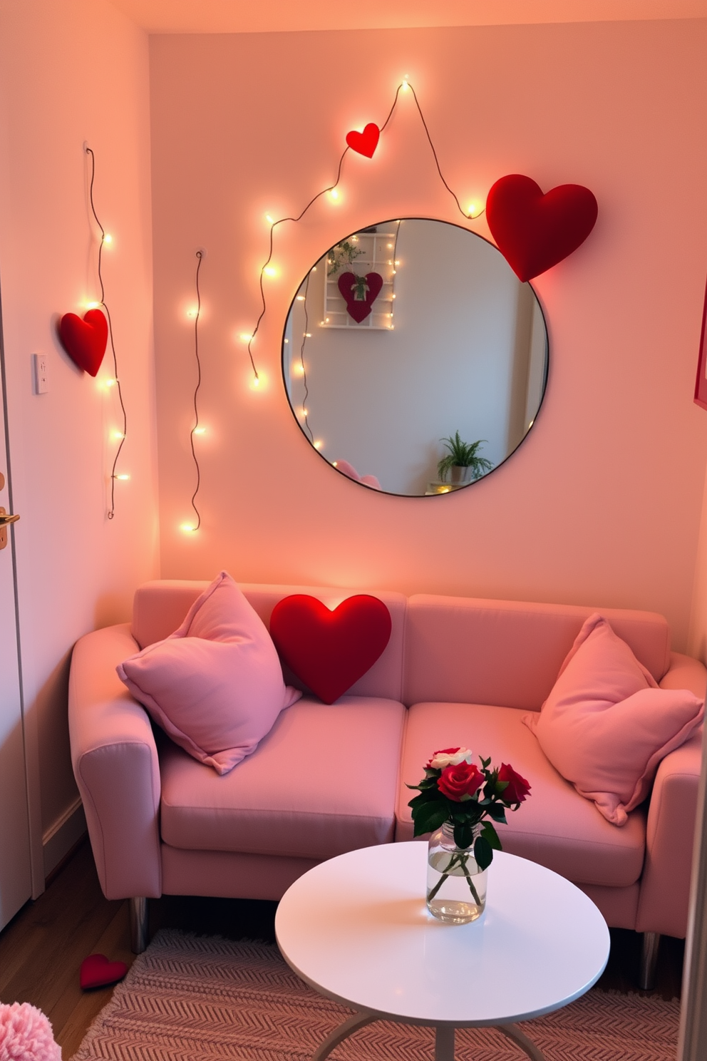 Small Space Valentines Day Decorating Ideas 4