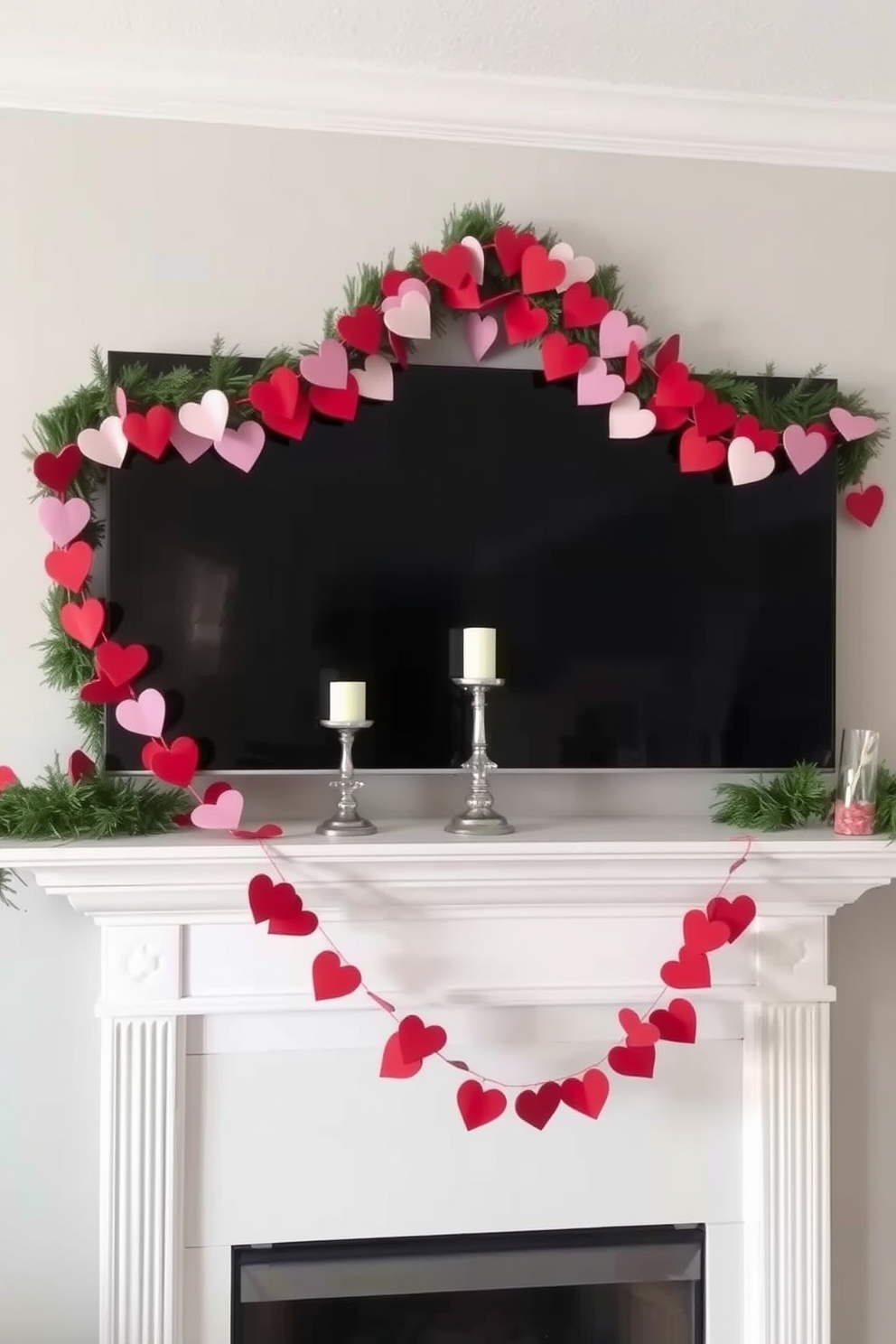 Small Space Valentines Day Decorating Ideas 7