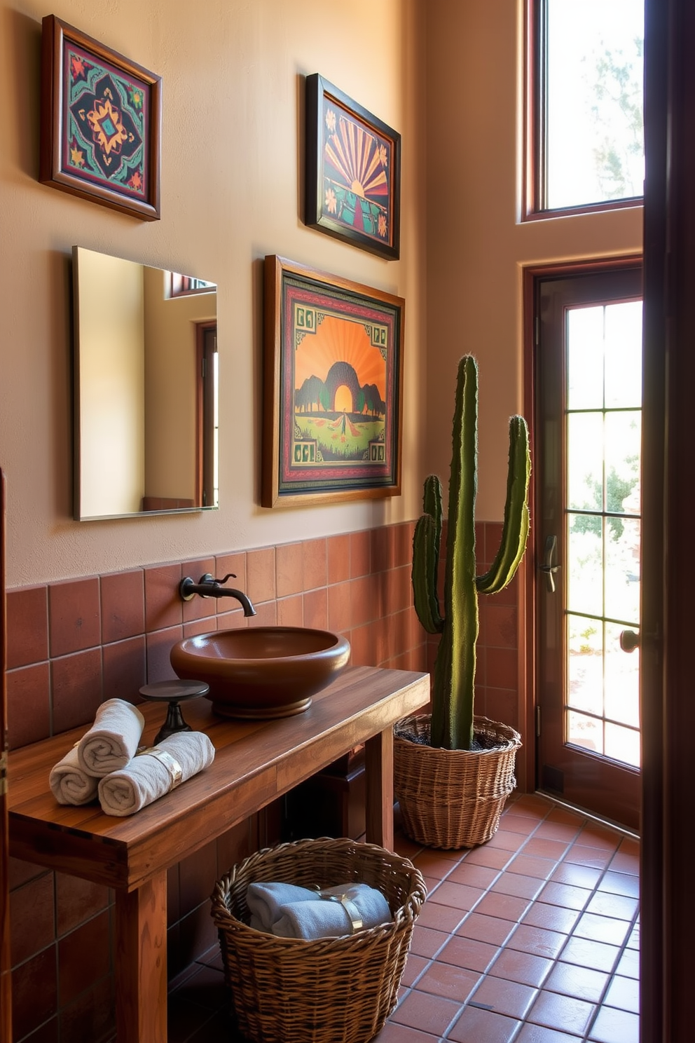 Southwestern Bathroom Design Ideas 11